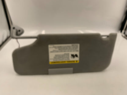 2008-2009 Mercury Sable Passenger Sun Visor Sunvisor Gray Illuminated D01B09008