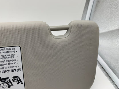 2017-2018 Kia Forte Passenger Sun Visor Gray OEM A03B06005