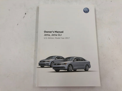 2017 Volkswagen Jetta GLI Owners Manual Set with Case OEM D02B60007