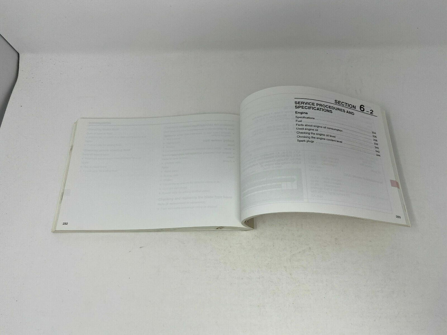 2000 Lexus ES200 ES 200 Owners Manual with Case OEM