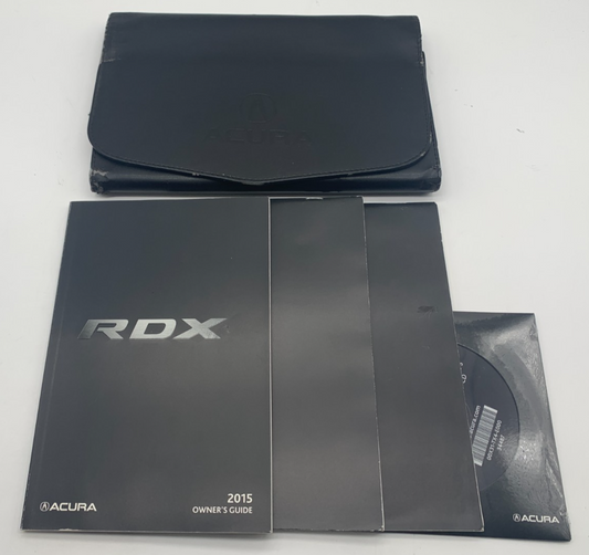 2015 Acura RDX Owners Manual Set with Case OEM C03B07056