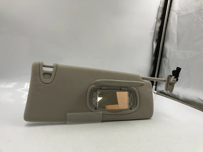 2014-2017 Jeep Grand Cherokee Passenger Sun Visor Gray Illuminated OEM D01B30084
