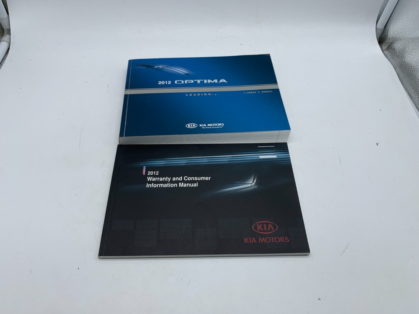 2012 Kia Optima Owners Manual Set OEM A04B06005