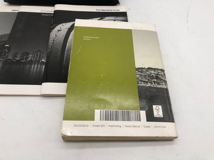 2013 Ford Escape Owners Manual Set with Case OEM R01B44011