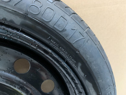 2011-2015 Kia Optima 17" Spare Tire Compact Donut T135/80D17