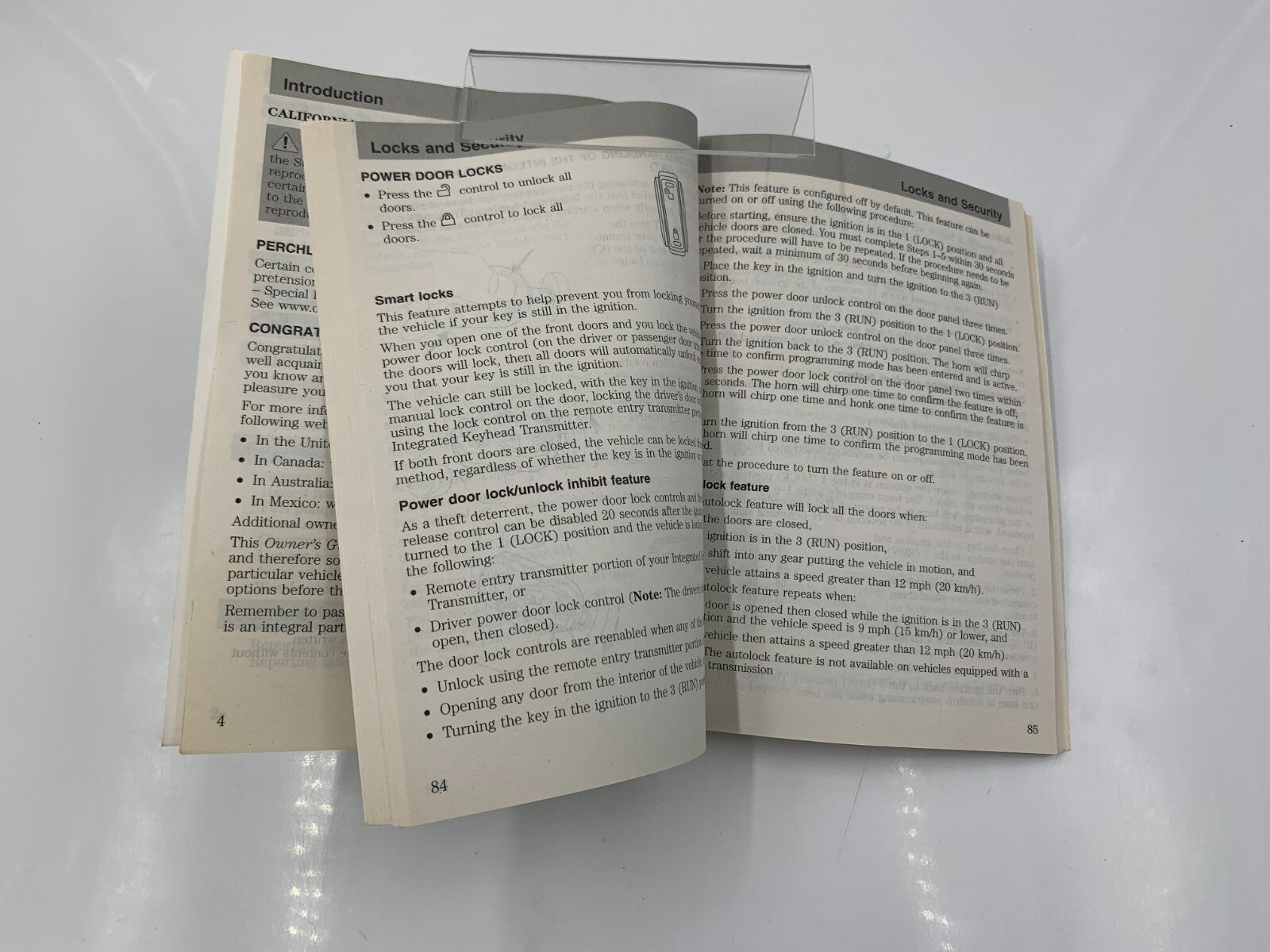 2007 Ford Fusion Owners Manual OEM A04B19057