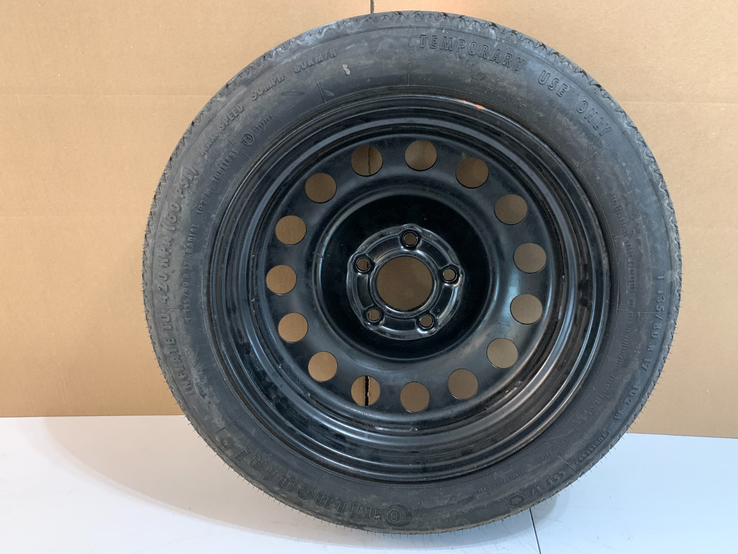 2004-2010 BMW 5 Series E60 17" Spare Tire Compact Donut T135/80R17