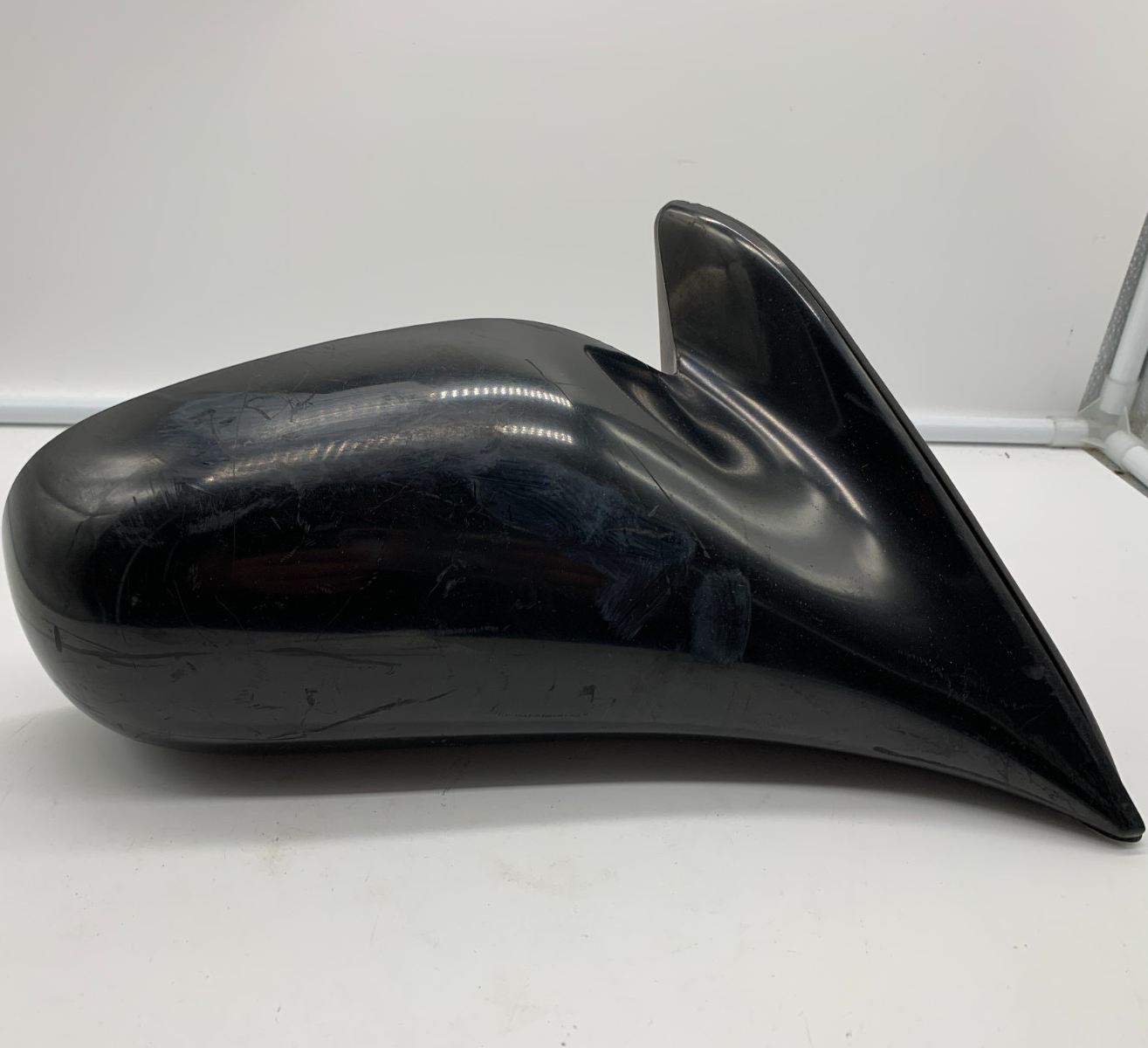 1998-2002 Toyota Corolla Passenger Side View Manual Door Mirror Black C01B47004