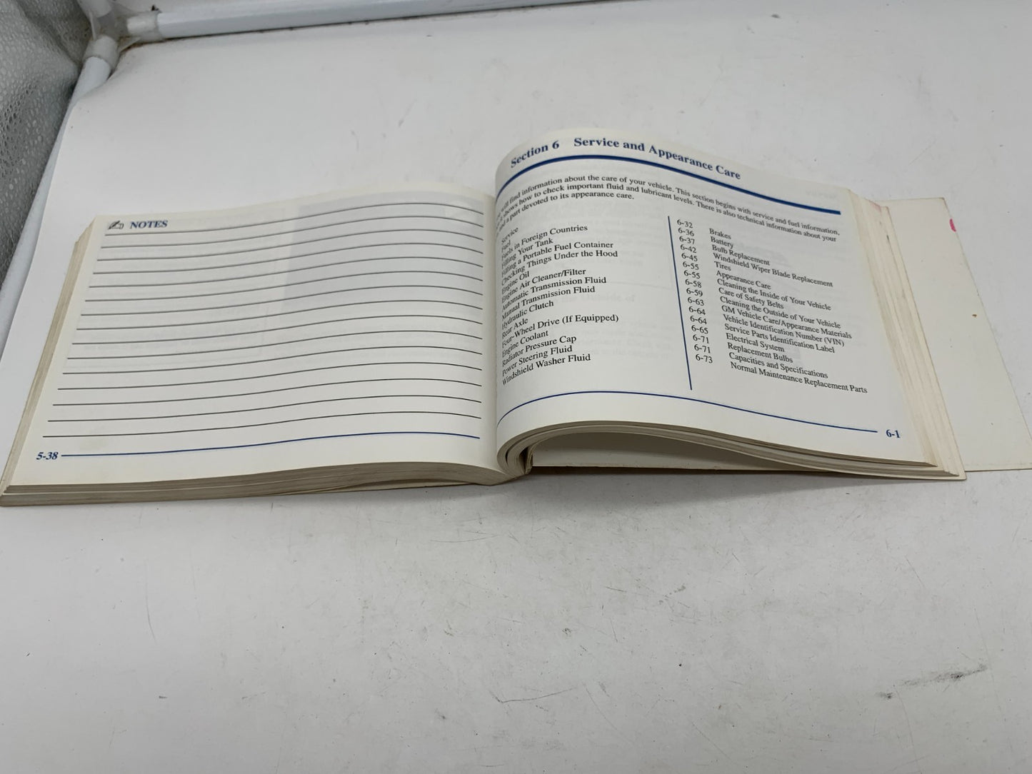 2002 Chevrolet Blazer Owners Manual OEM