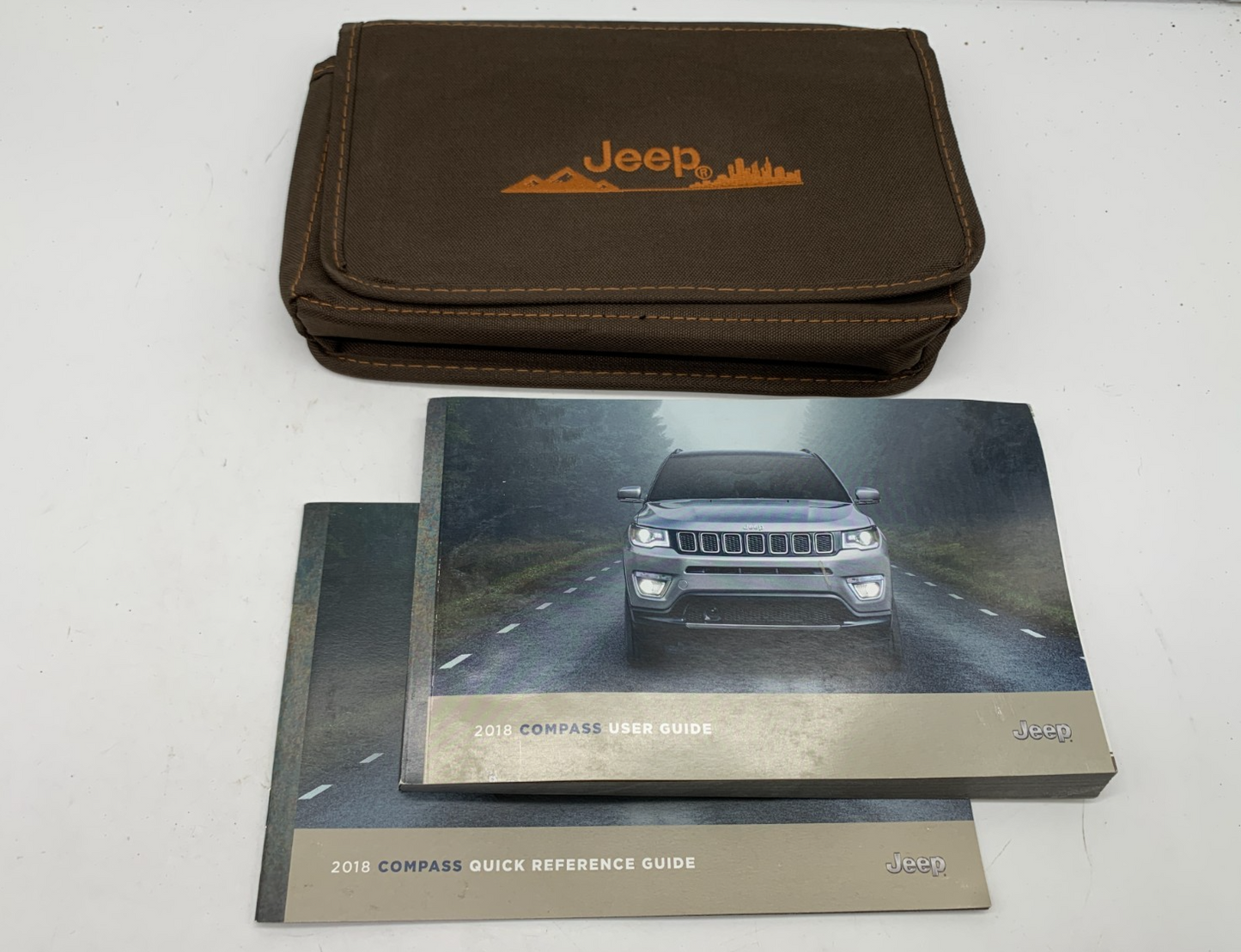 2018 Jeep Compass Owners Manual Set with Case OEM D01B37015