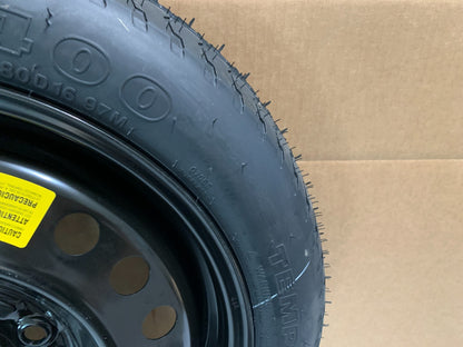 2015-2020 Hyundai Sonata 16" Spare Tire Wheel Compact Donut T125/80D16 Emergency