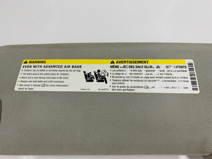 2013-2016 Chevrolet Malibu Passenger Sun Visor Gray Illuminated OEM C03B09084
