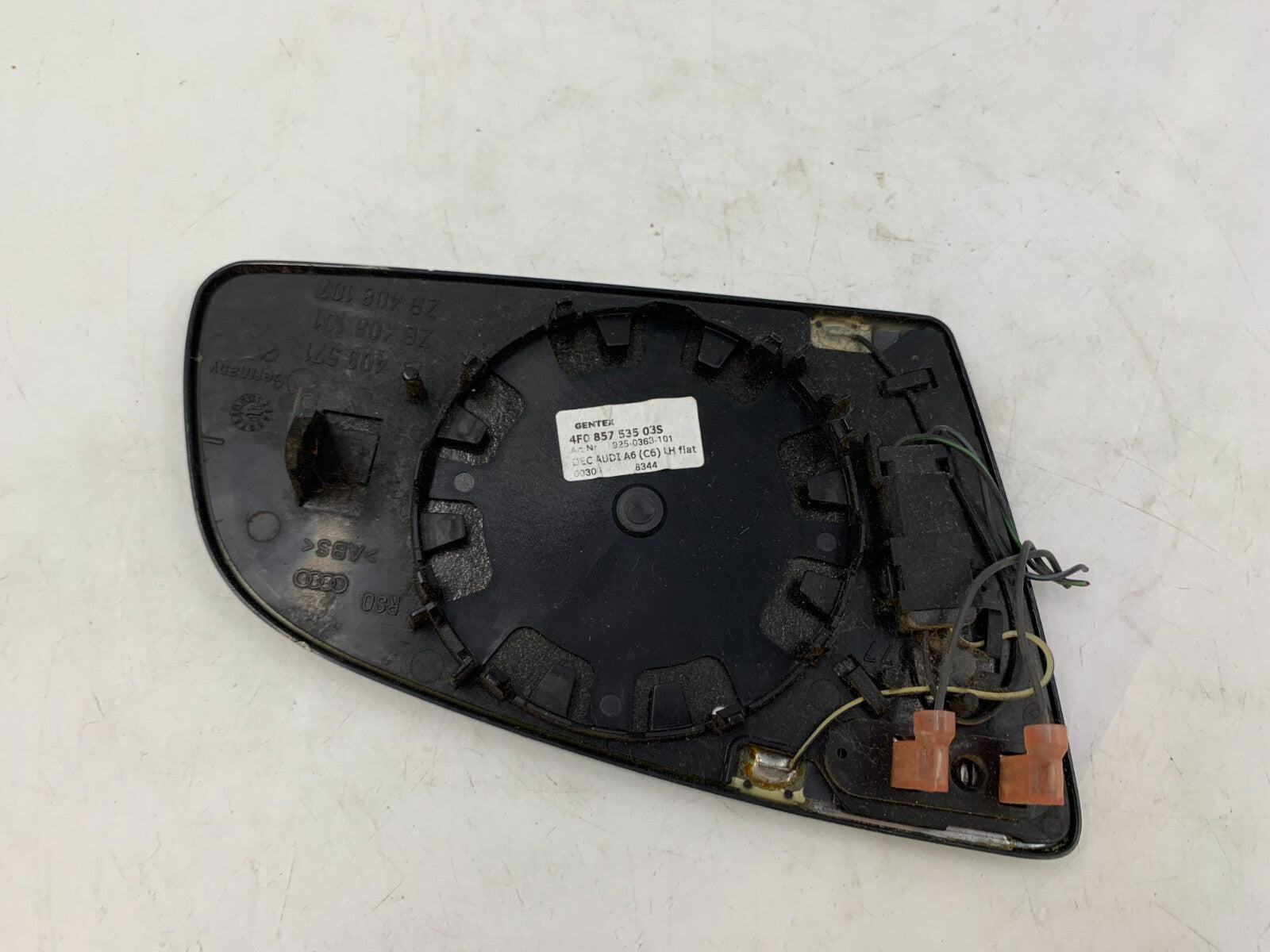 2002-2008 Audi A4 Passenger Side Power Door Mirror Glass Only OEM E01B14024