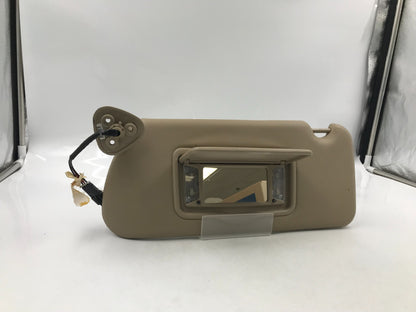 2004-2009 Cadillac SRX Driver Sun Visor Tan Illuminated OEM C04B42009