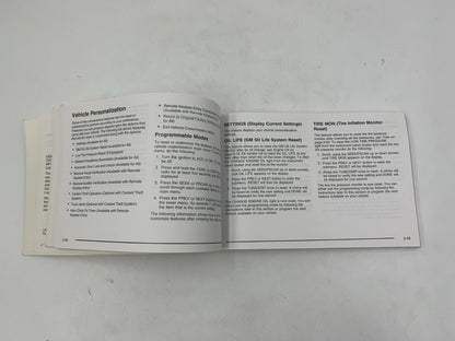 2004 Chevrolet Impala Owners Manual OEM Chevy D01B17056
