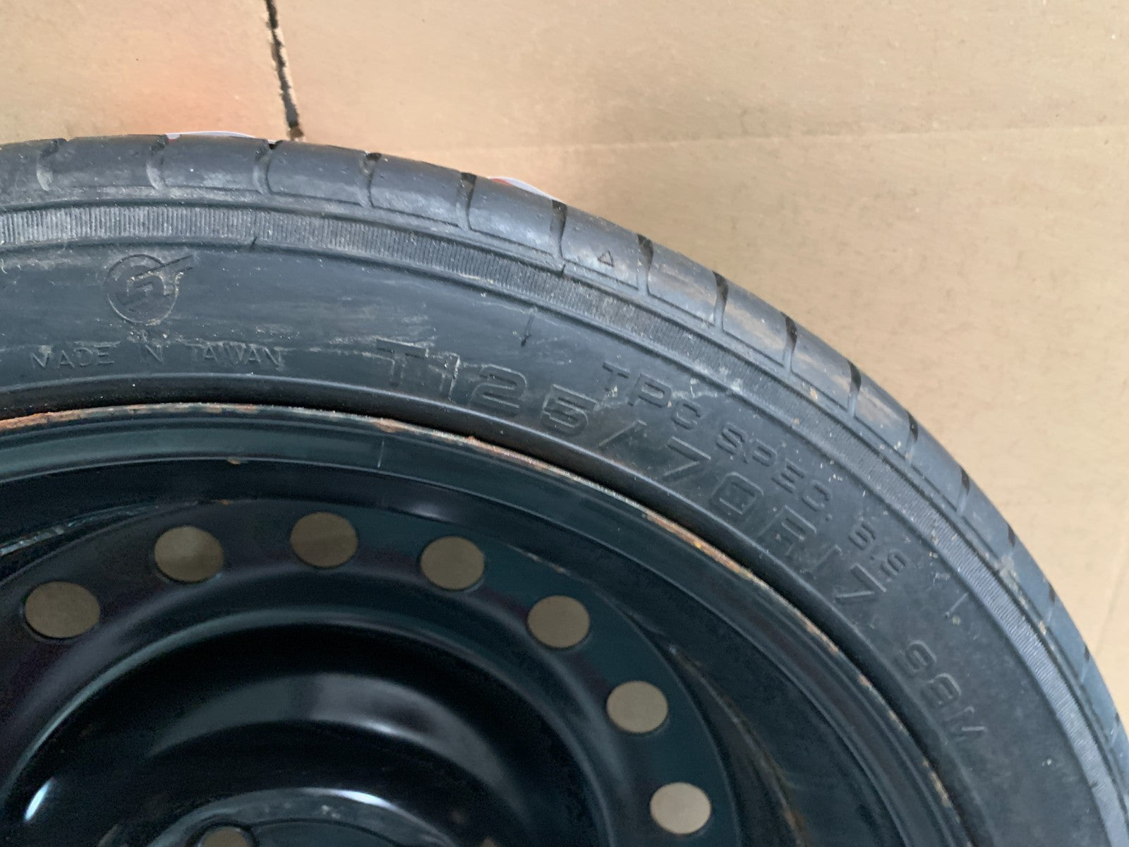 2010-2016 Buick Lacrosse 17" Spare Tire Compact Donut T125 70R17 OEM