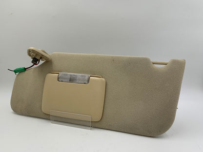 2008-2009 Ford Taurus Driver Sun Visor Illuminated Beige OEM D02B52018