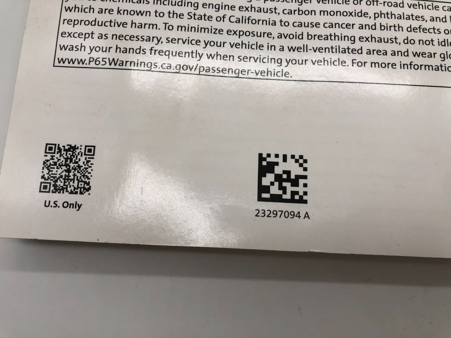 2018 GMC Acadia Owners Manual Set OEM B03B11060