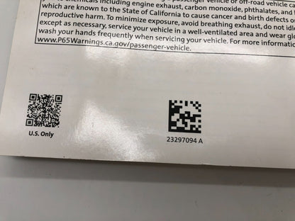 2018 GMC Acadia Owners Manual Set OEM B03B11060