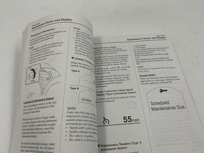 2008 Mazda 6 Owners Manual Case OEM E02B11054