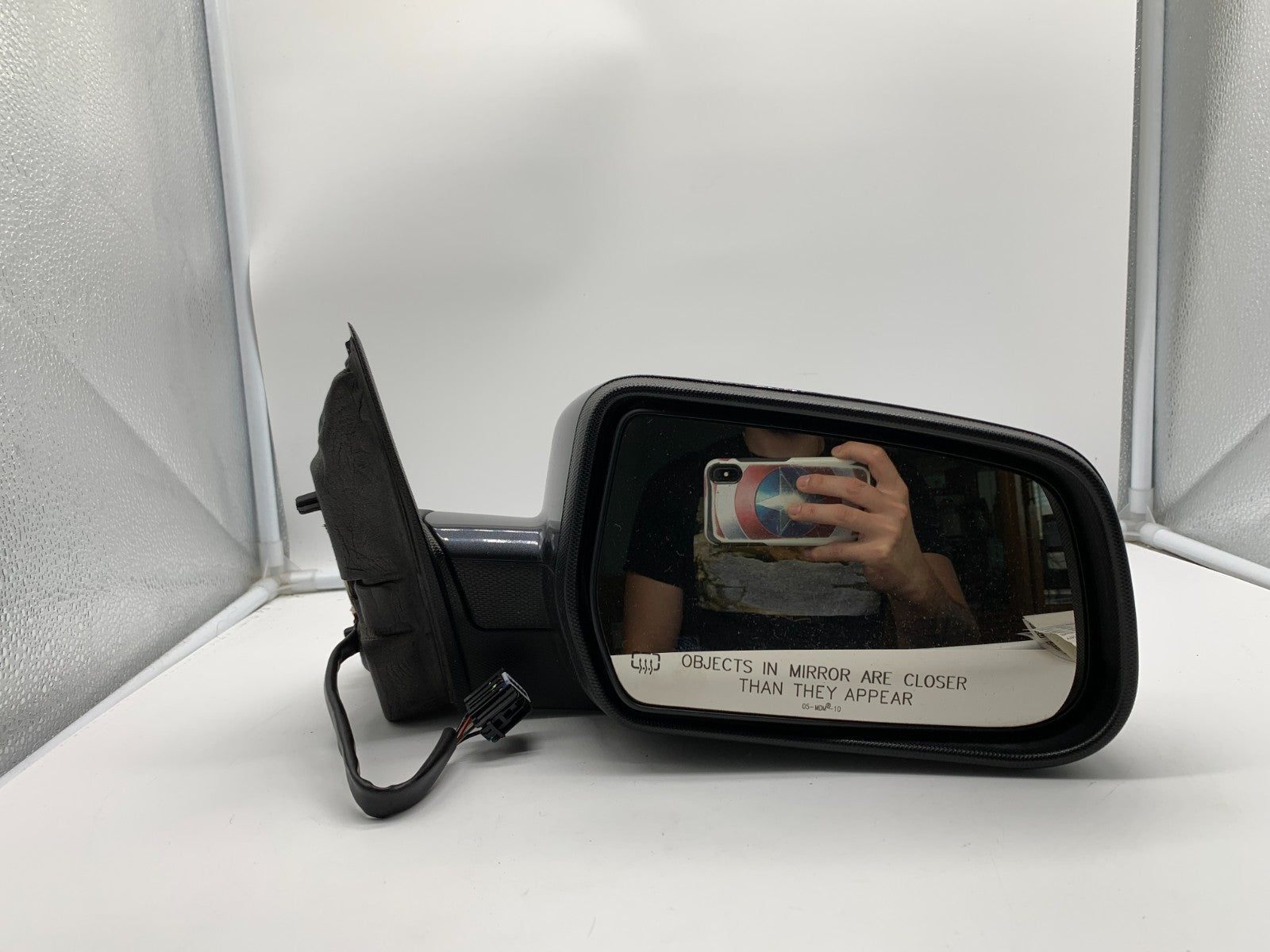 2010-2011 GMC Terrain Passenger Side Power Door Mirror Cyber Gray OEM