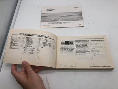 2011 Chevrolet Cruze Owners Manual Set OEM A03B35049