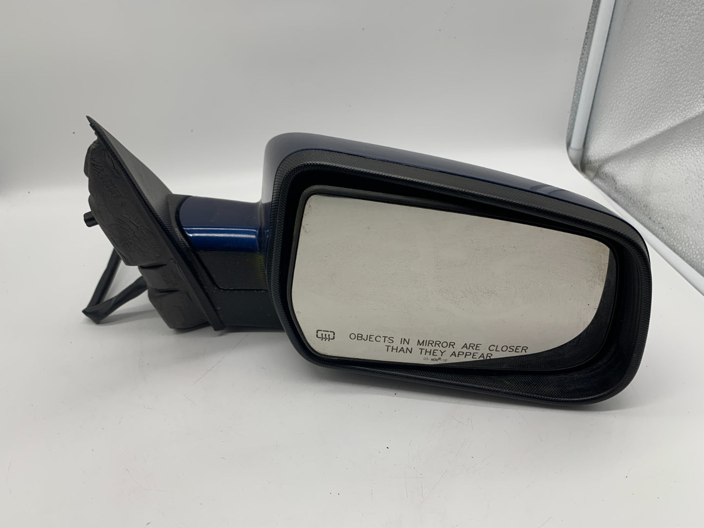 2010-2011 Chevrolet Equinox Passenger Side Power Door Mirror Blue OEM D03B64002