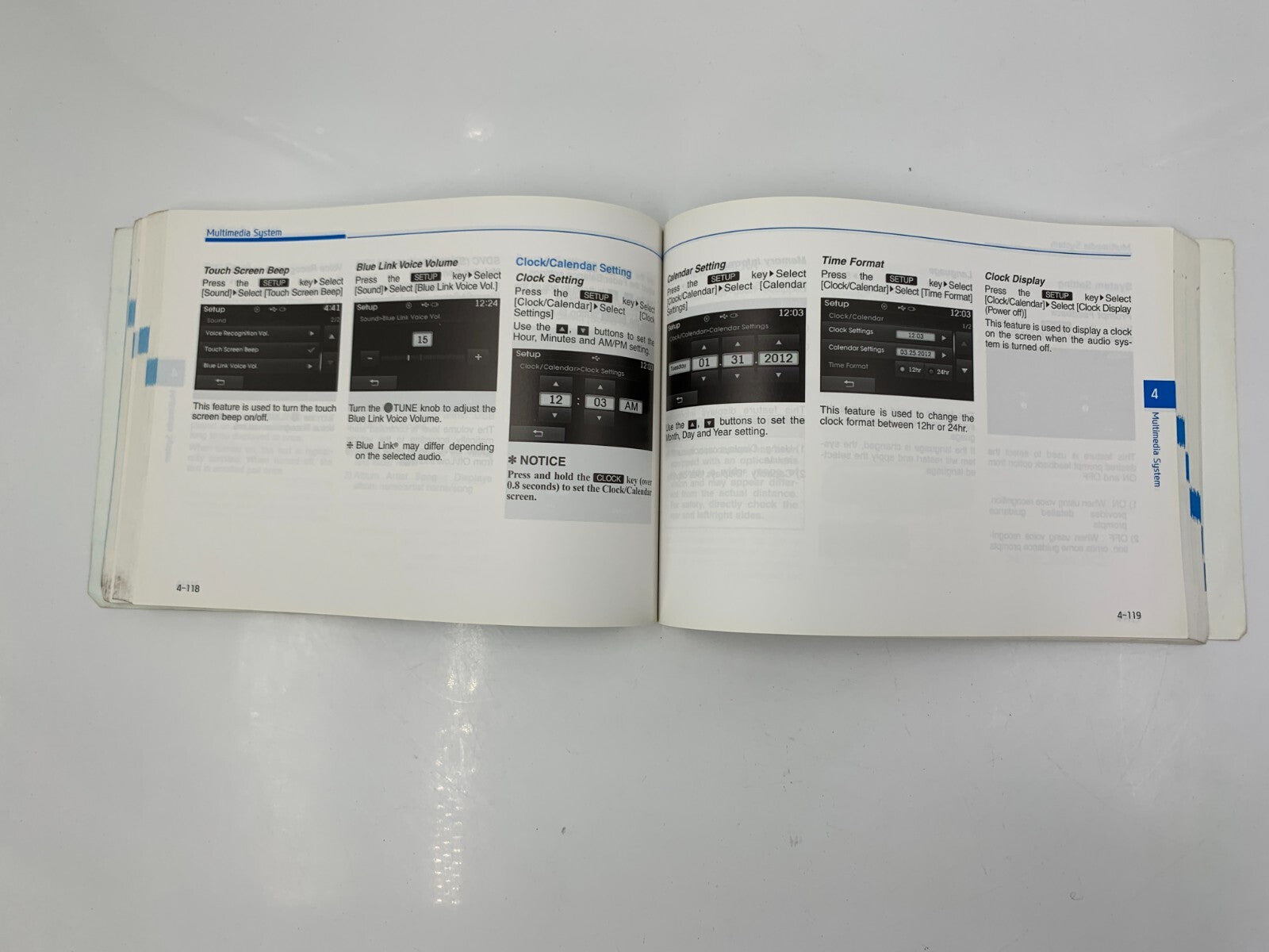 2015 Hyundai Tucson Owners Manual Set with Case OEM C02B55003