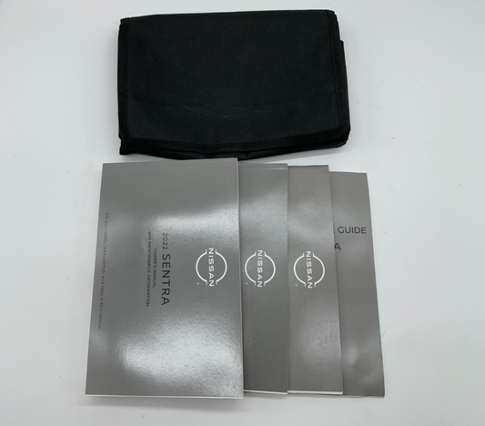 2022 Nissan Sentra Owners Manual Set with Case OEM