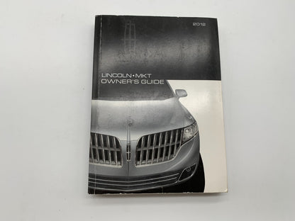 2012 Lincoln MKT Owners Manual Set with Case OEM C03B44003
