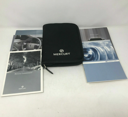2006 Mercury Montego Owners Manual Set with Case OEM A04B21086