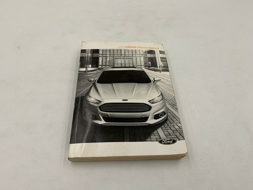 2014 Ford Fusion Owners Manual Set with Case OEM R01B14001