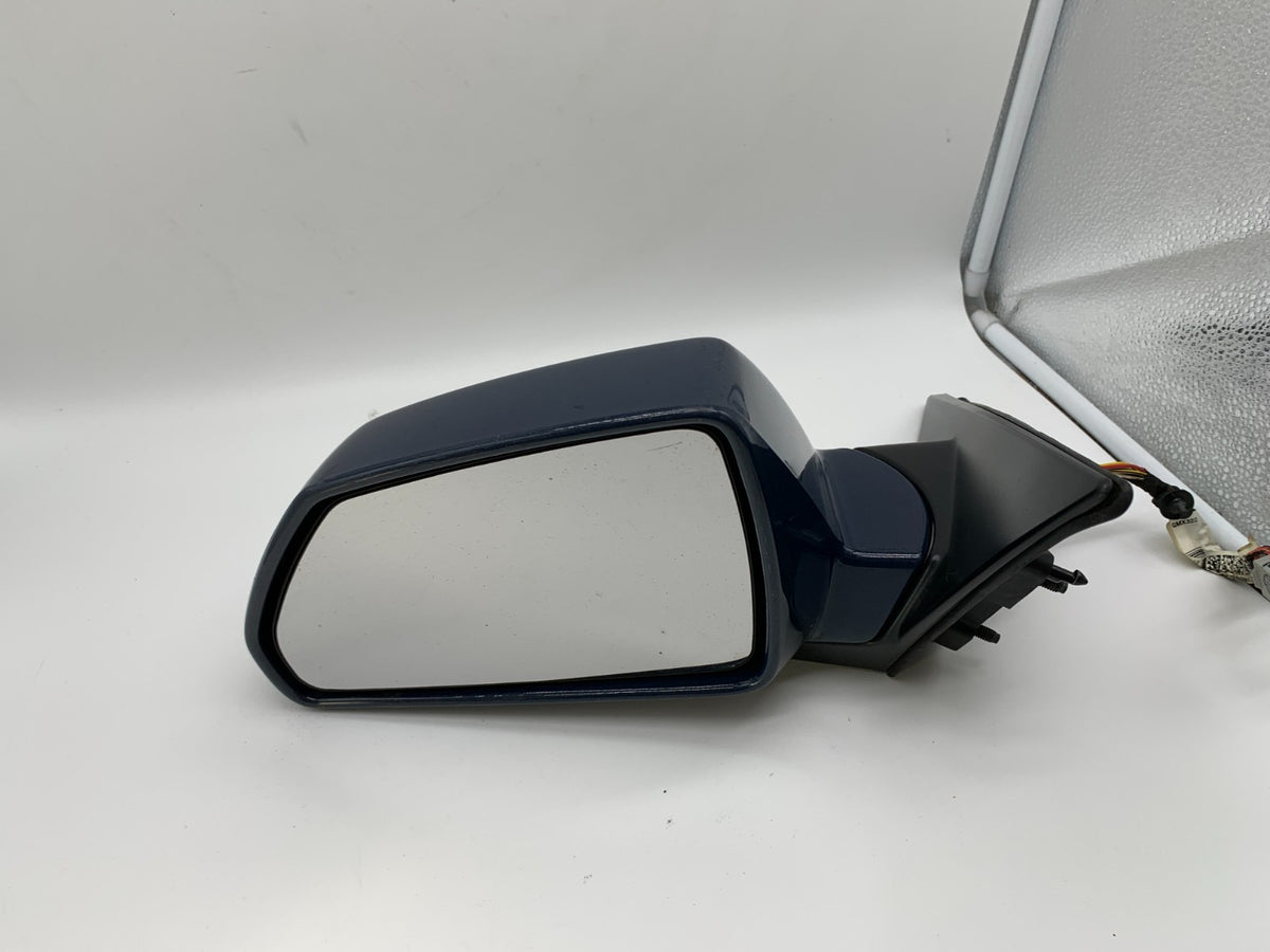 2008-2014 Cadillac CTS Driver Side View Power Door Mirror Blue OEM A02B07019
