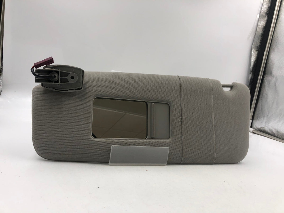 2008-2010 BMW 528i Driver Sun Visor Illuminated Gray OEM B01B16037