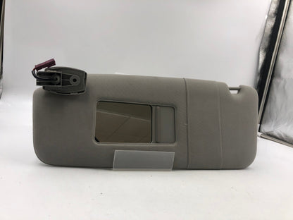 2008-2010 BMW 528i Driver Sun Visor Illuminated Gray OEM B01B16037