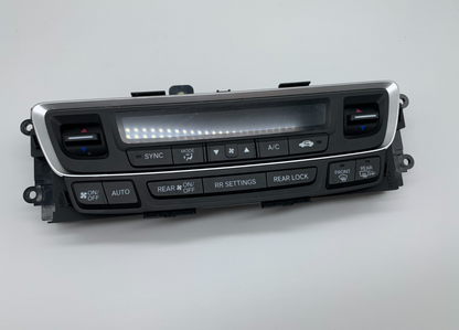 2016-2018 Honda Pilot AC Heater Climate Control Temperature Unit OEM A03B36001