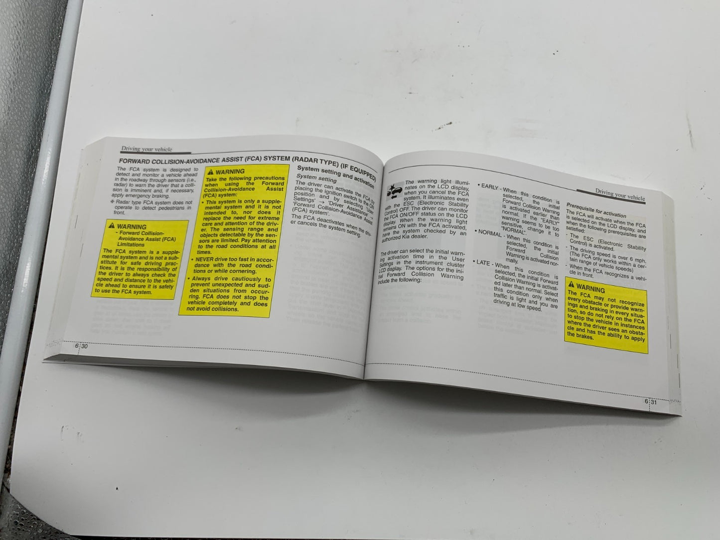 2019 Kia Rio Owners Manual Set with Case OEM C03B66020