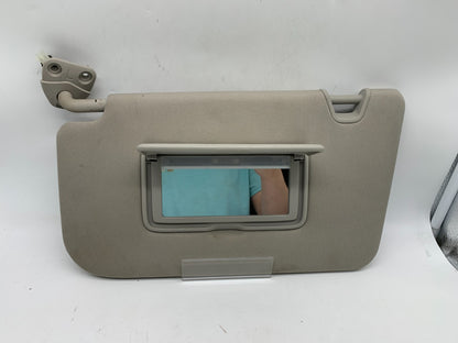 2014-2017 Nissan Rogue Passenger Sun Visor Gray Illuminated OEM D03B67006