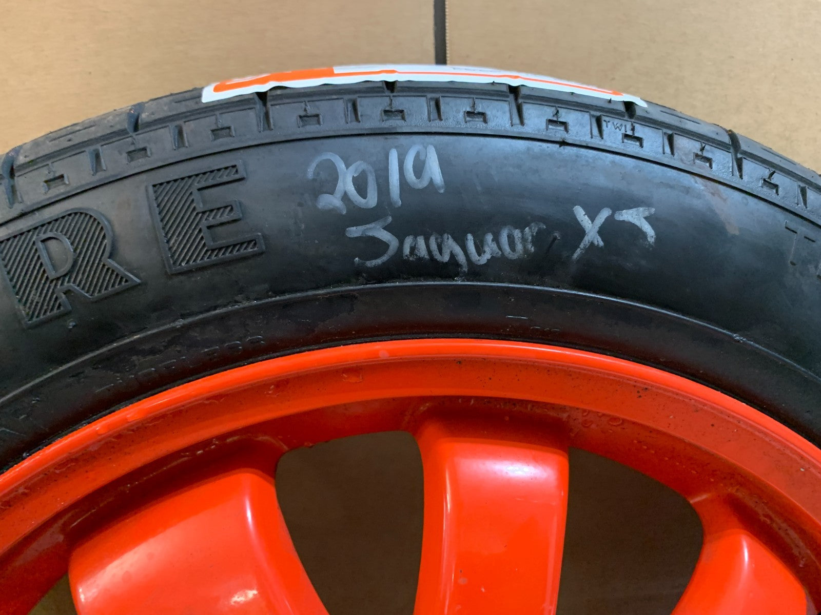2010-2022 Jaguar XJ 18" Spare Tire Compact Donut T135/80R18