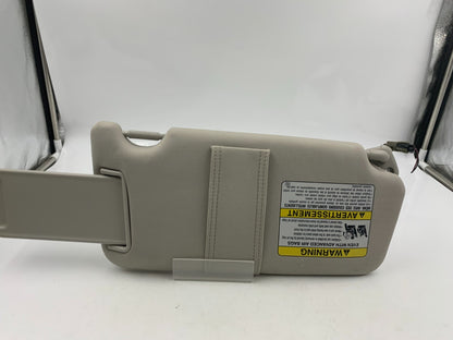 2010-2014 Subaru Legacy Driver Sun Visor Gray Illuminated OEM D01B30082