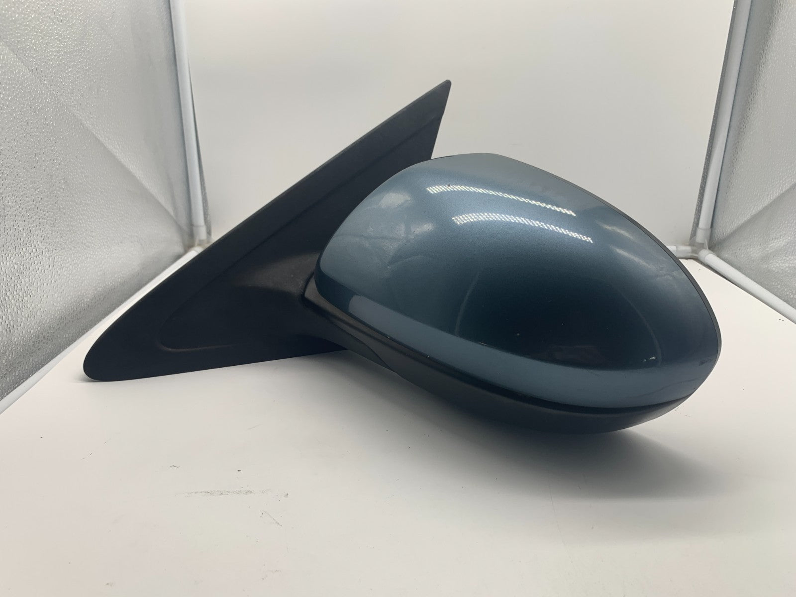 2010-2013 Mazda 3 Driver Side View Power Door Mirror Blue OEM C03B12001