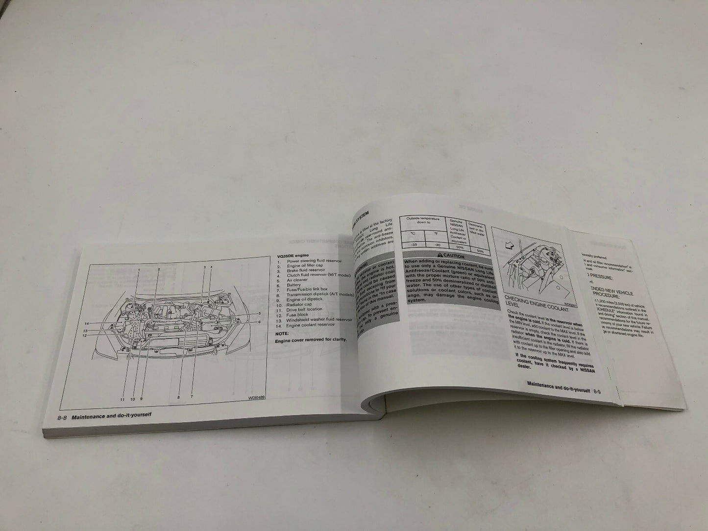 2006 Nissan Altima Owners Manual OEM C03B68014