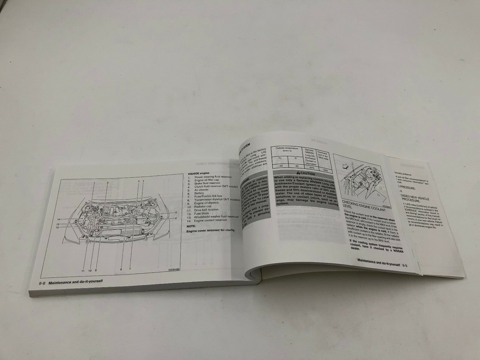 2006 Nissan Altima Owners Manual OEM C03B68014