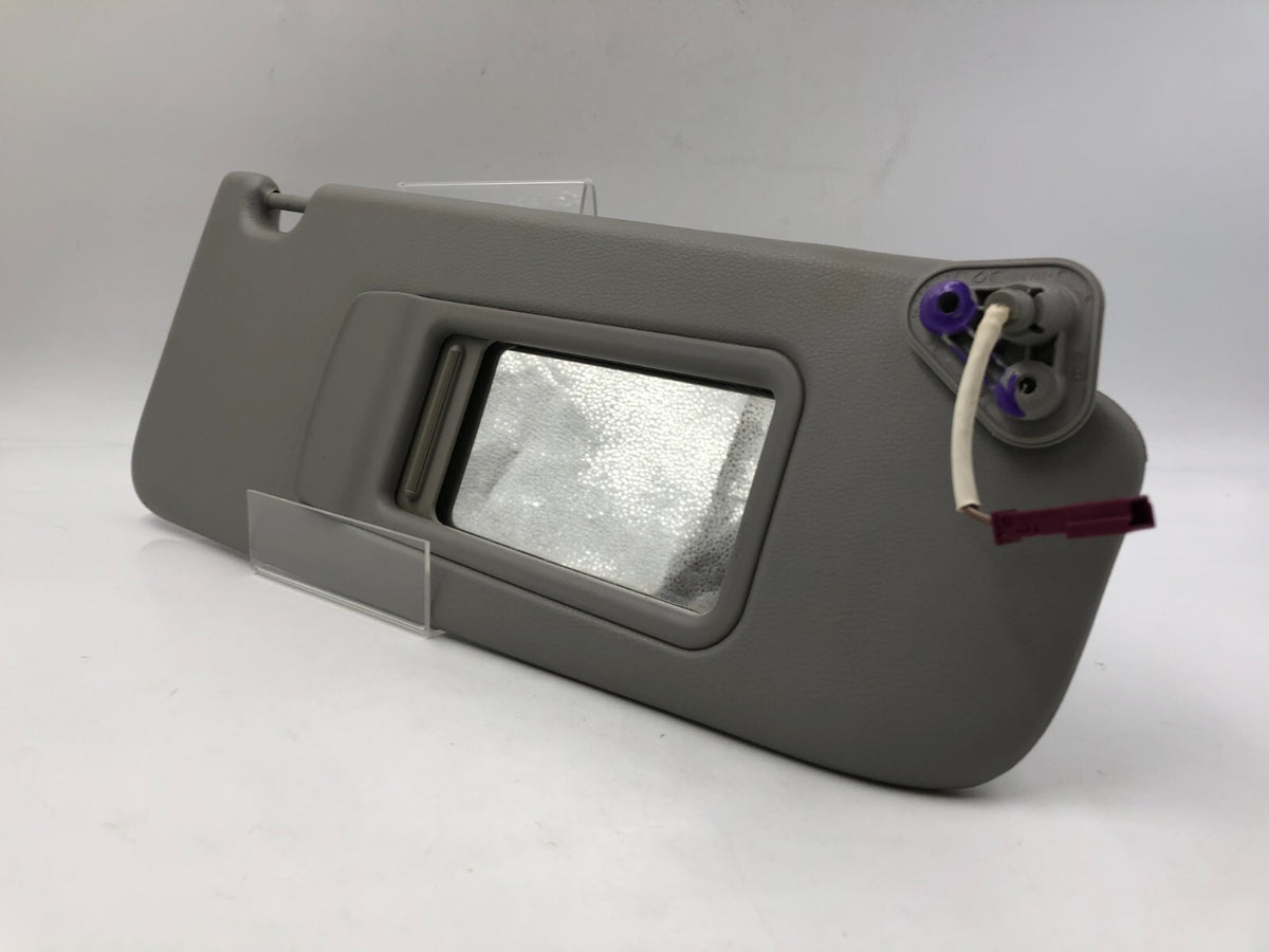 2007-2011 BMW 328i Passenger Sun Visor Gray Illuminated OEM B04B53037