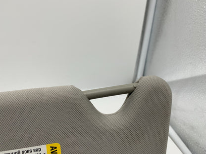 2006-2016 Chevrolet Impala Passenger Sun Visor Gray OEM B04B51007