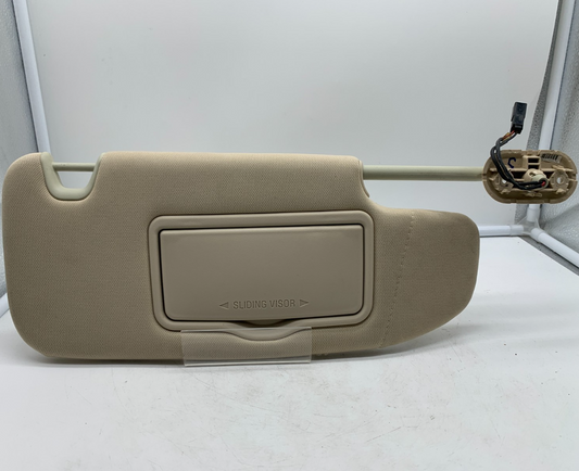 2007-2009 Lincoln MKZ Passenger Sun Visor Gray Illuminated OEM A02B50006