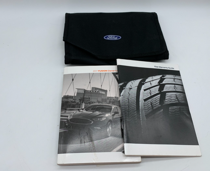 2017 Ford Fusion Owners Manual Set with Case OEM C03B08004