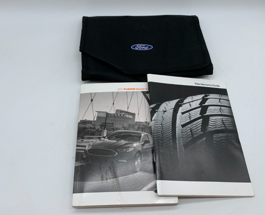 2017 Ford Fusion Owners Manual Set with Case OEM C03B08004