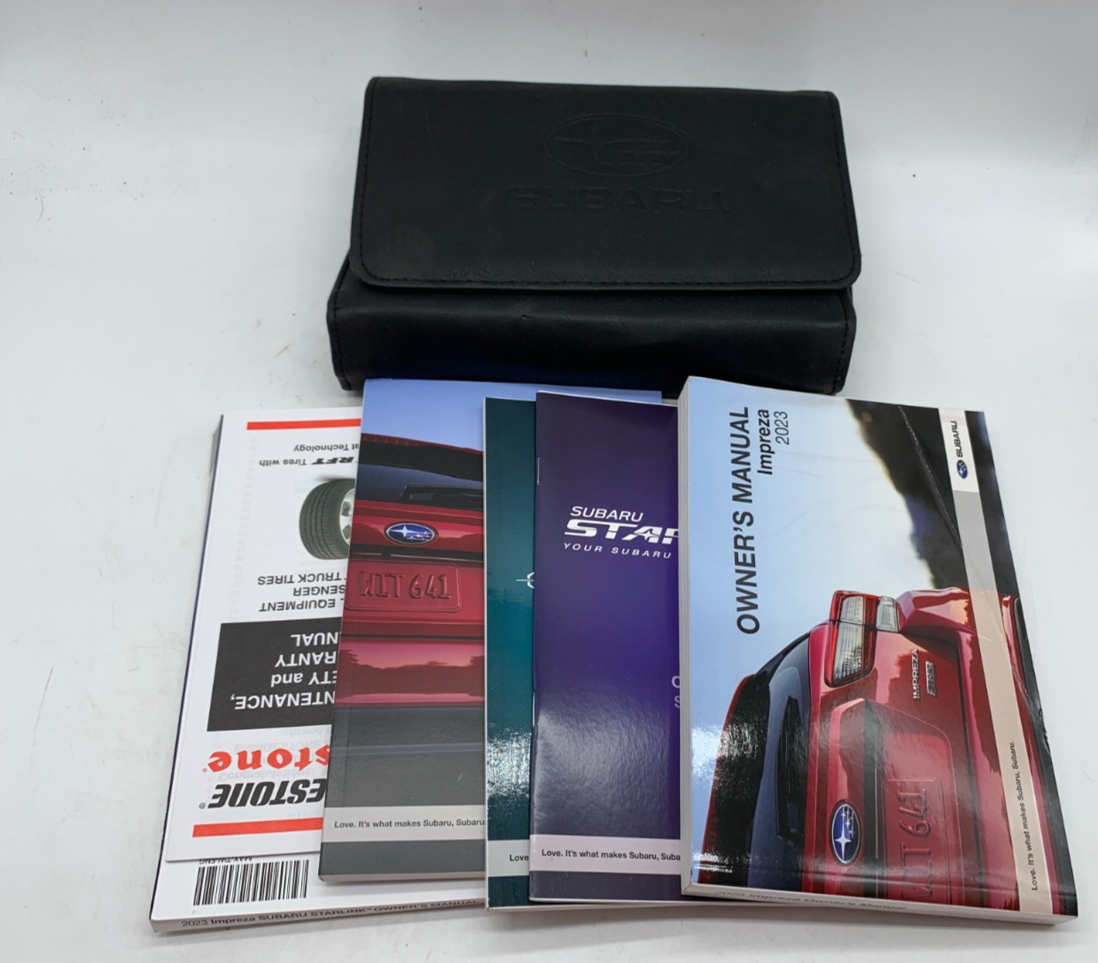 2023 Subaru Impreza Owners Manual Set with Case OEM B03B51014