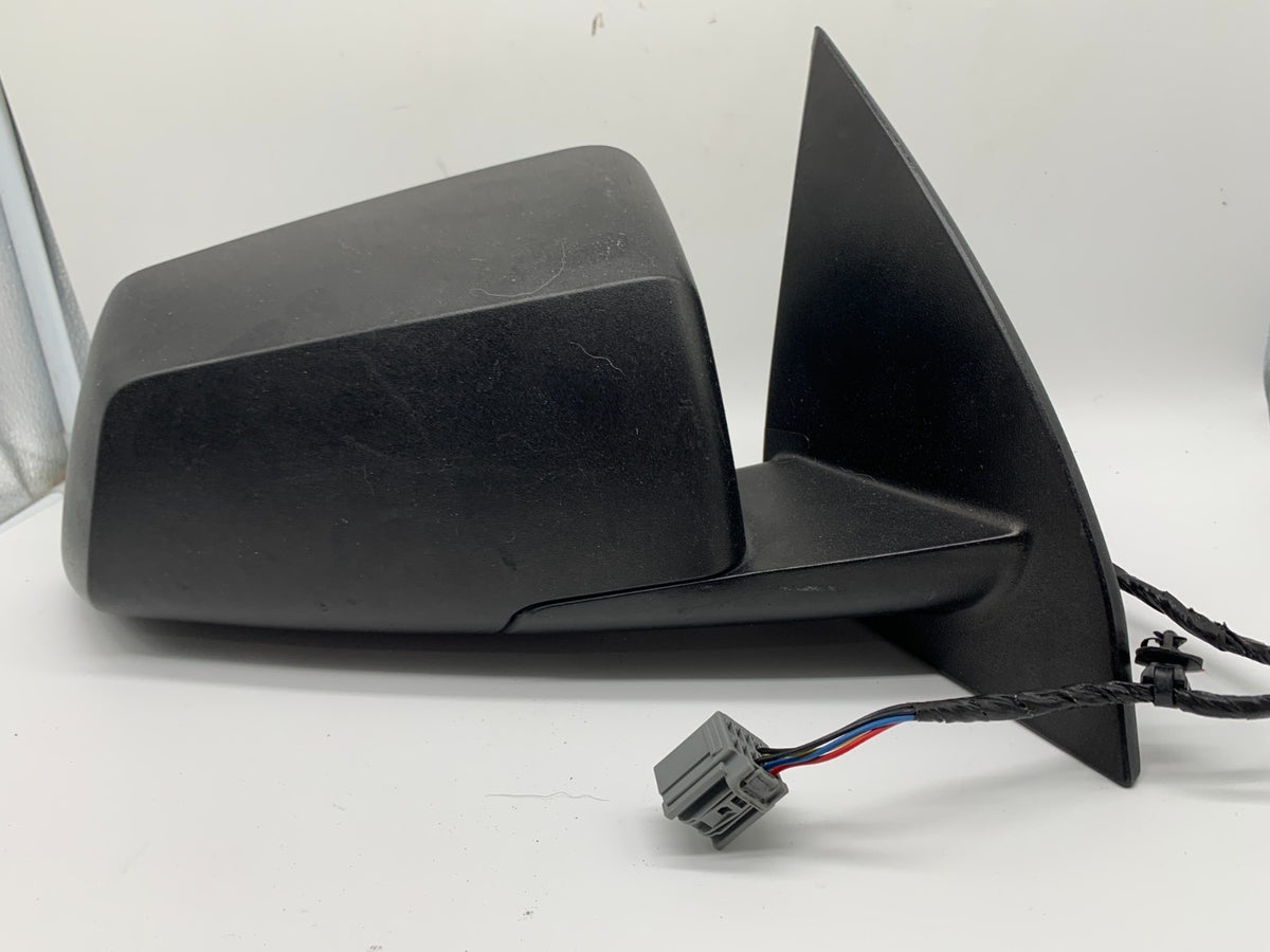 2007-2008 GMC Acadia Passenger Side View Power Door Mirror Black OEM A04B38005